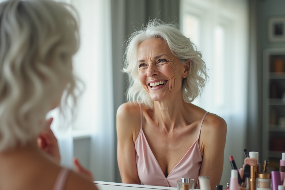 maquillage senior